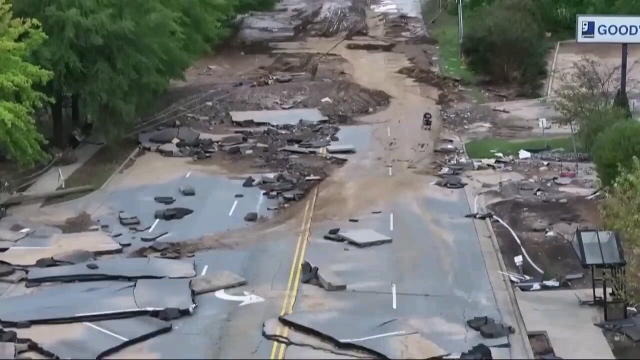 Hurricane Helene damage ‘biblical’ say North Carolina officials.mp4