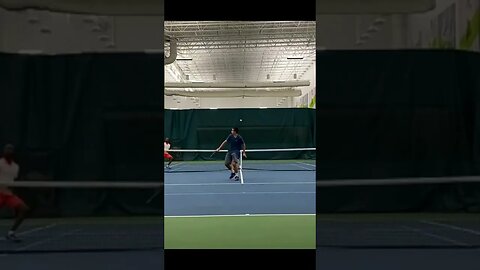 tennis reaction volley highlight #shortvideo #tennis #tennisplayer #sports #funny