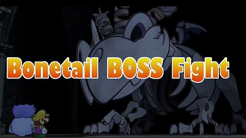 BONETAIL boss fight in the 100 Pit Trials - Paper Mario TTYD