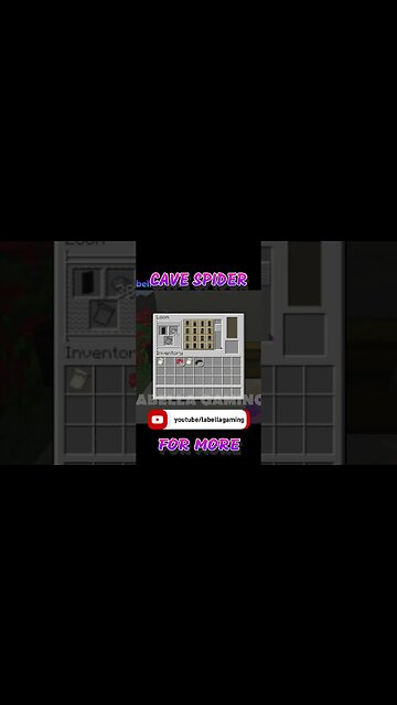 Cave Spider Banner | Minecraft