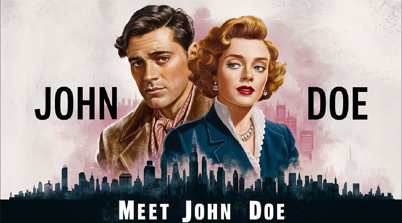 MEET JOHN DOE (1941) Trailer - Colorized