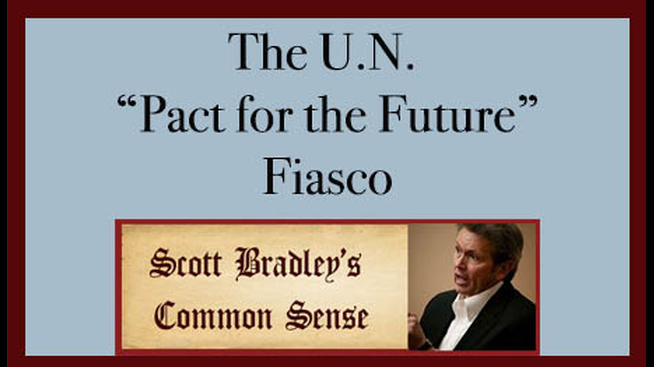 The U.N. "Pact for the Future" Fiasco