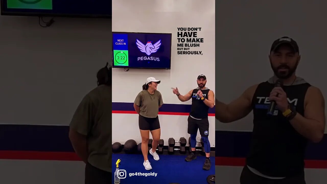 F45 post-workout interviews: Katalina after the Pegasus workout #f45 #fitness #shorts