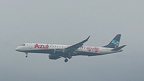 Embraer 195 PR-AXG coming from São Gabriel da Cachoeira to Manaus