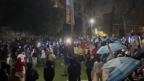 UCLA is getting crazy, police told to stand down and let this happen