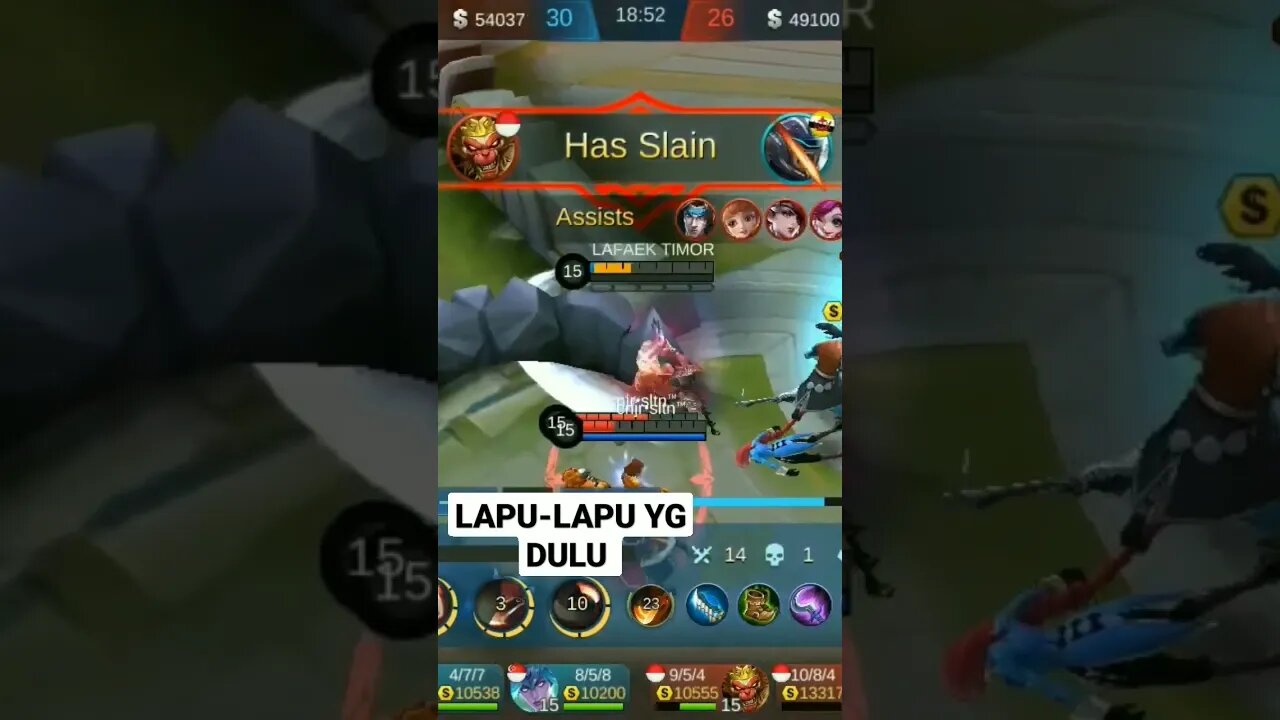 THE OLD OF LAPU-LAPU WAS SO OP #mobilelegends #mlbb #mobilelegend