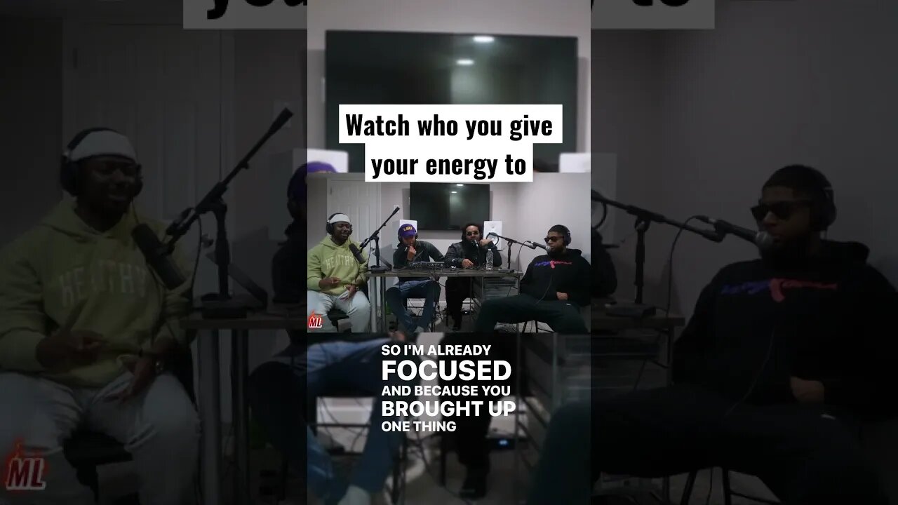 Your energy is everything. #shorts #podcastclips #comedyshorts #rapclassic