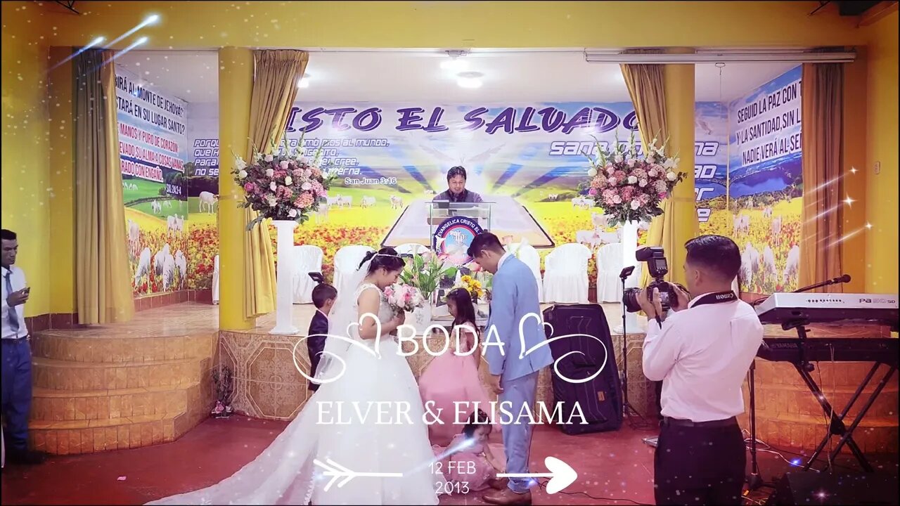 CONSAGRACIÓN MATRIMONIAL: ELVER DIAZ & ELISAMA PUNTILLO - EVANGELISTA EDGAR CRUZ