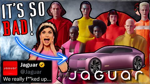 Jaguar Redesign LEAKED! WOKE Campaign KILLS Legendary Company!