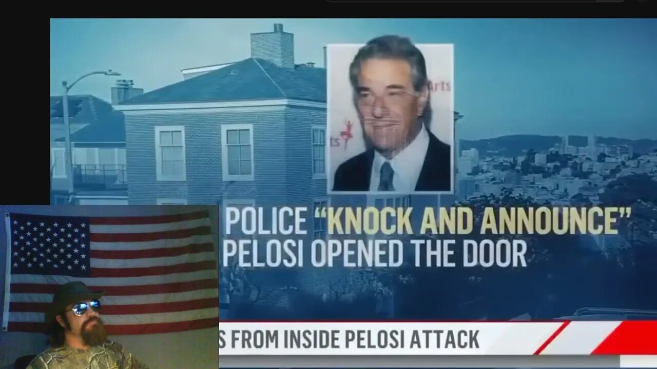 Pelosi home invasion body cam and home surveillance footage plus 911 call and dispatch audio