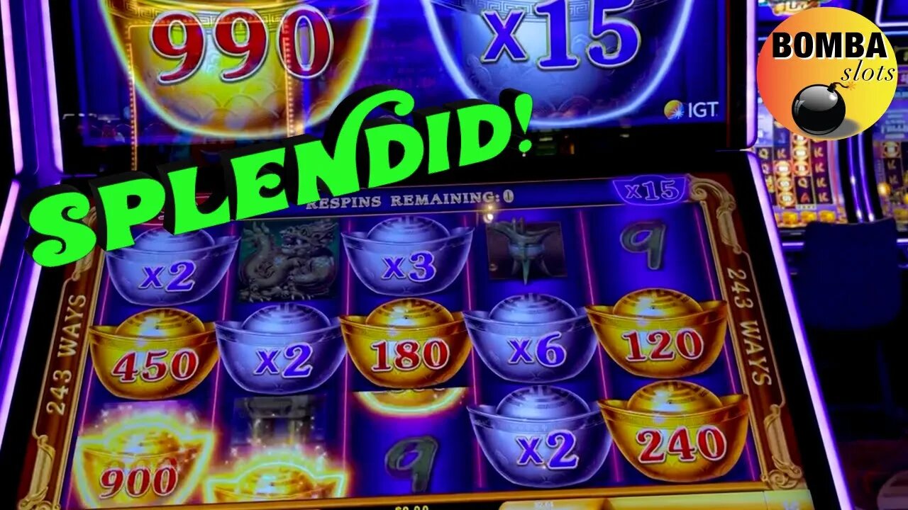 SPLENDID FORTUNES! #casino #lasvegas #slotmachine