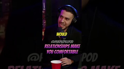 @ModernLifeDating relationships make you comfortable #purplepillpod #purplepill #redpill #dating