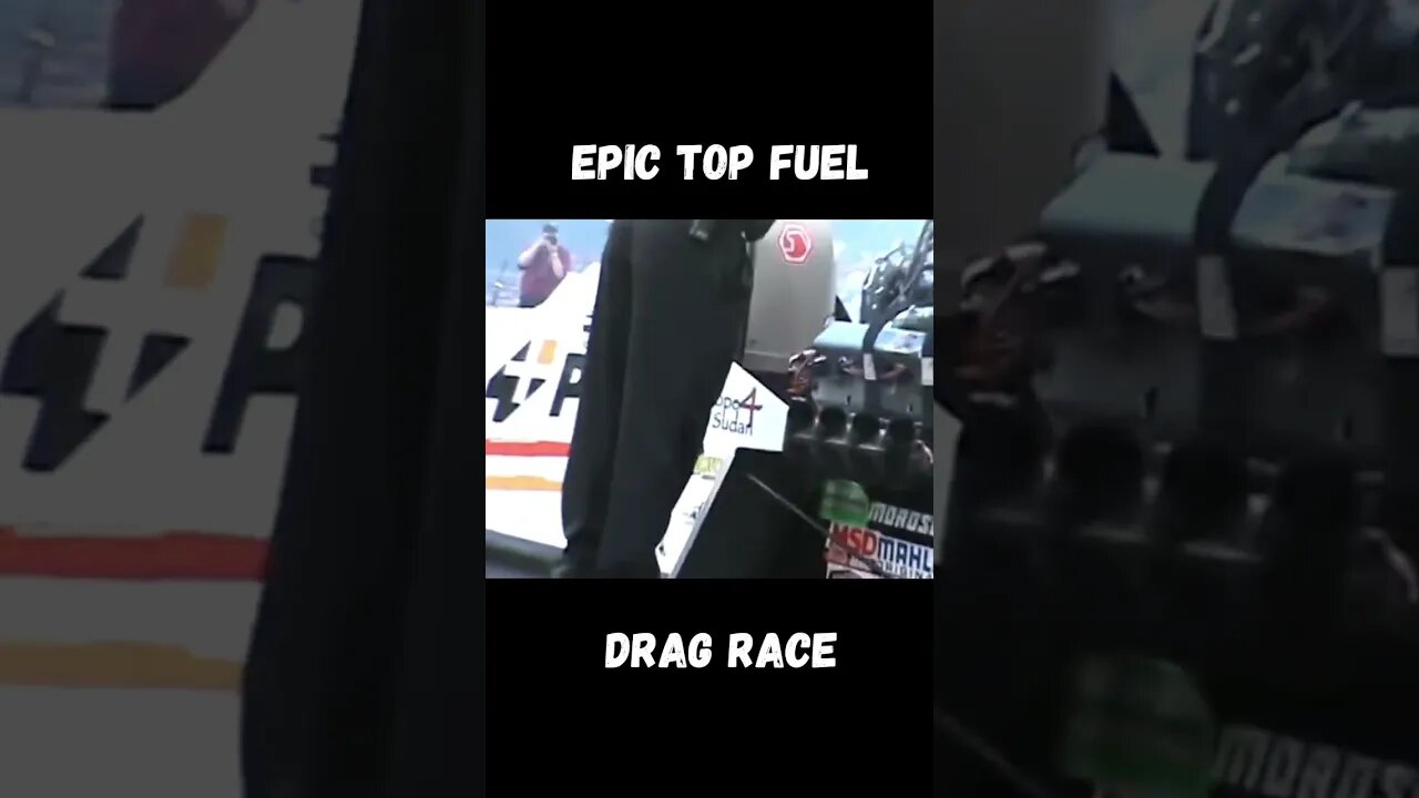 Wow! Awesome Full Send Top Fuel Drag Race! #shorts