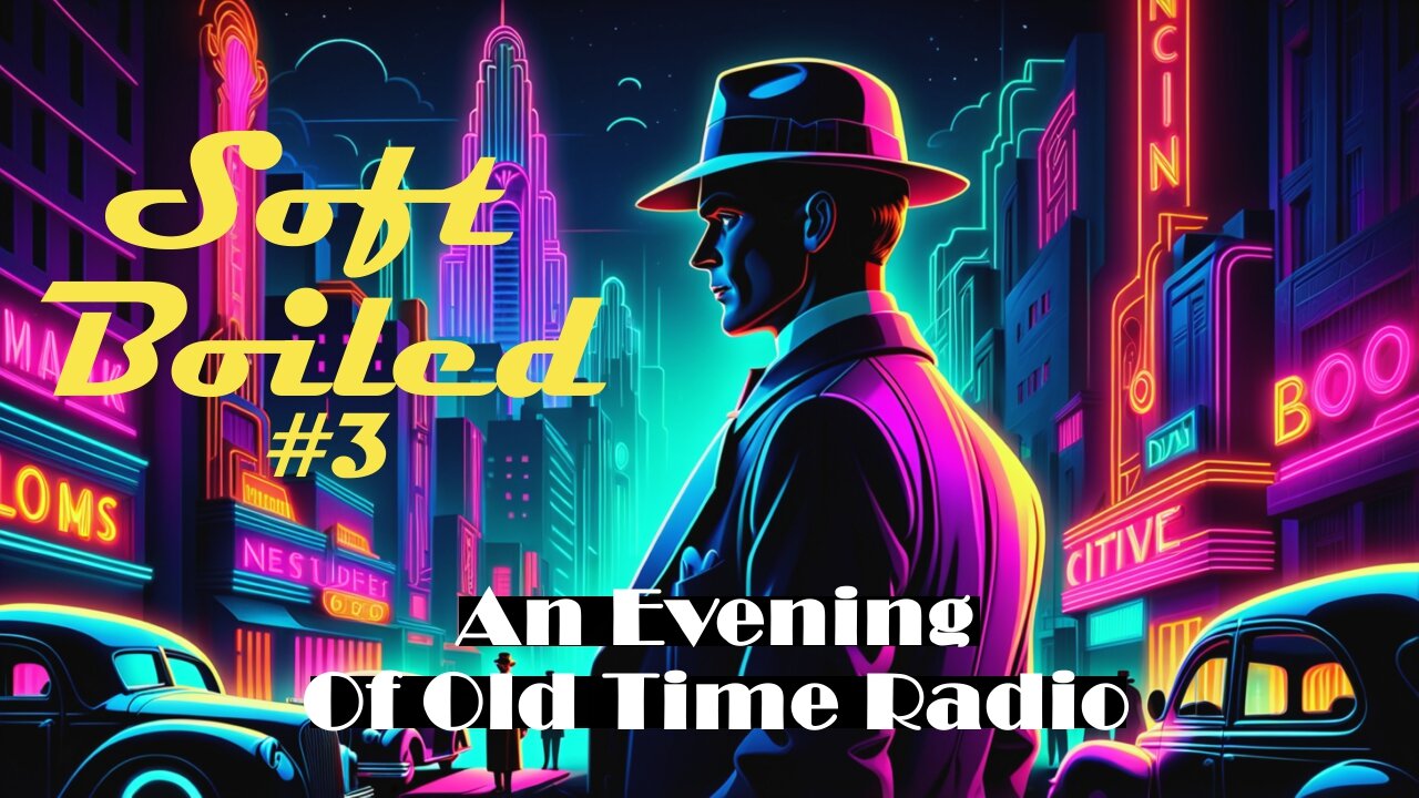 All Night Old Time Radio Shows | Soft Boiled Detectives #3! | Classic Mystery Radio Shows | 8 Hours