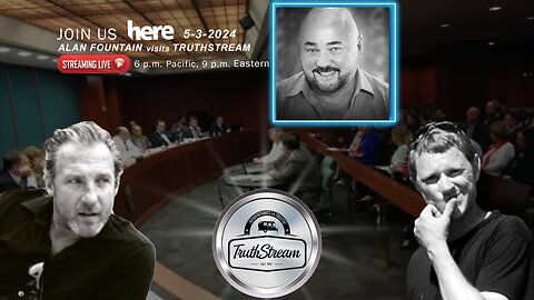 Alan Fountain Sexpionage, Hollywood, Trafficking,all links below (look below the ad on phones and ipads) TruthStream #257 5/3/24 Live: