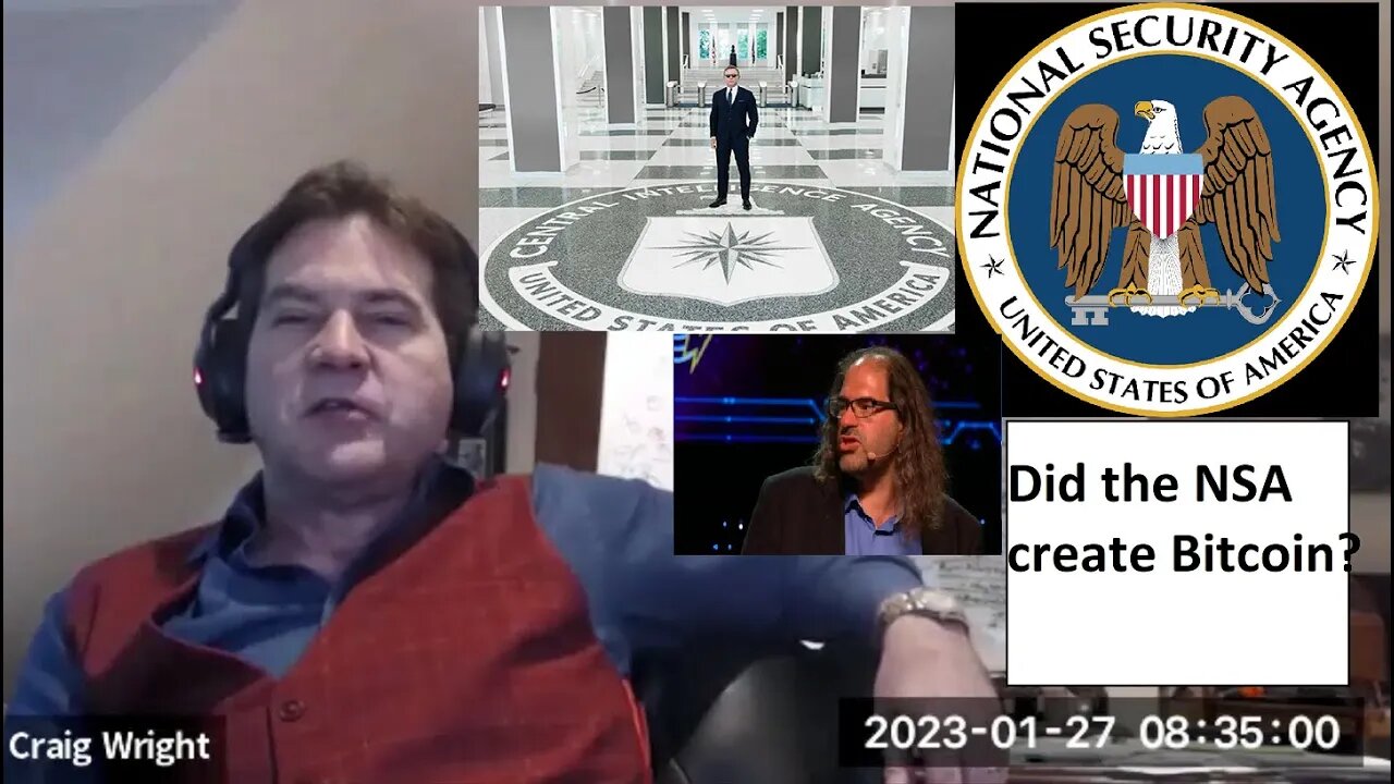 Dr Craig Wright responds to the CIA/NSA origin theory of Bitcoin/hash technology