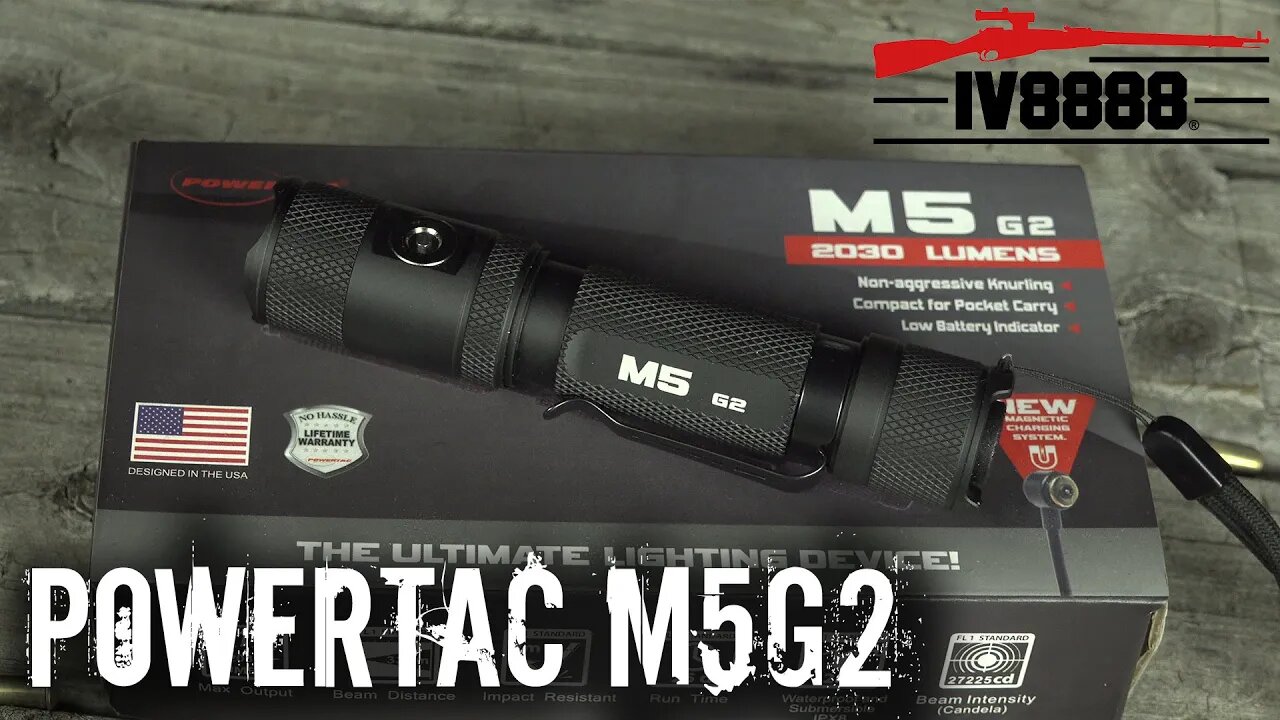 PowerTac M5G2 | 2030 Lumens!