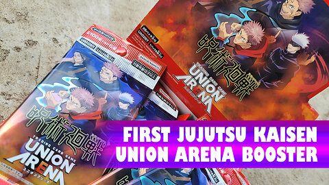 Better Return Than Pokemon Cards? Opening Jujutsu Kaisen First Booster Box