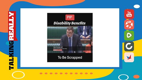 Rishi Washi plans for PIP | Talking Really Channel | DWP News