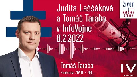 Judita Laššáková a Tomáš Taraba v InfoVojne 8.2.2023