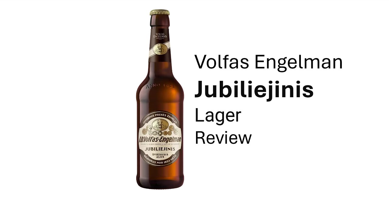 Jubiliejinis Anniversary Beer Lager Review