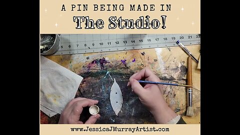 🎥Maker's Video🎥Taking a quick peak at how the pins are made! Enjoy!