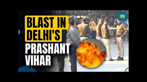 Blast In Delhi's Prashant Vihar; Police and Firetenders At The Spot, Investigation Underway