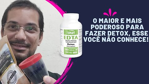 "Desintoxicação em Ação: Conheça o Poder do Carvão Ativado, Zeolita, EDTA e Quelantes" Limpe o Corpo