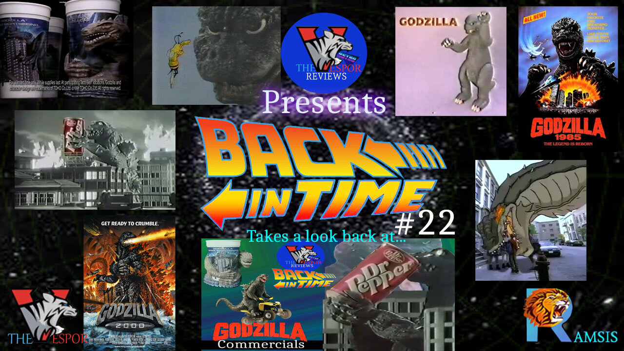 Godzilla Related Commercials | Take A Look Back at... 1970s - 2000s Commercials w/ Godzilla