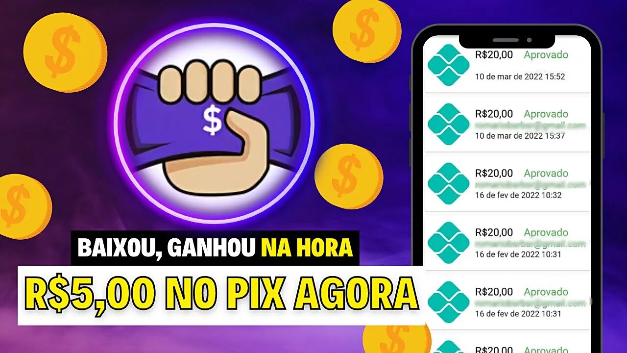 Ganhe R$5,00 no Cadastro RÁPIDO! Cadastrou, Ganhou! Novo App Pagando Por Cadastro 2023 ✅