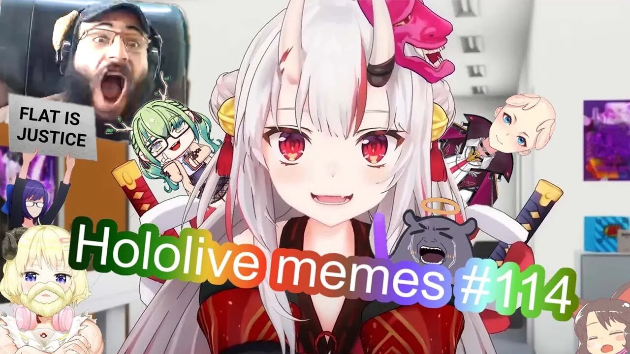 REACTION Hololive {memes} #114 by Catschais