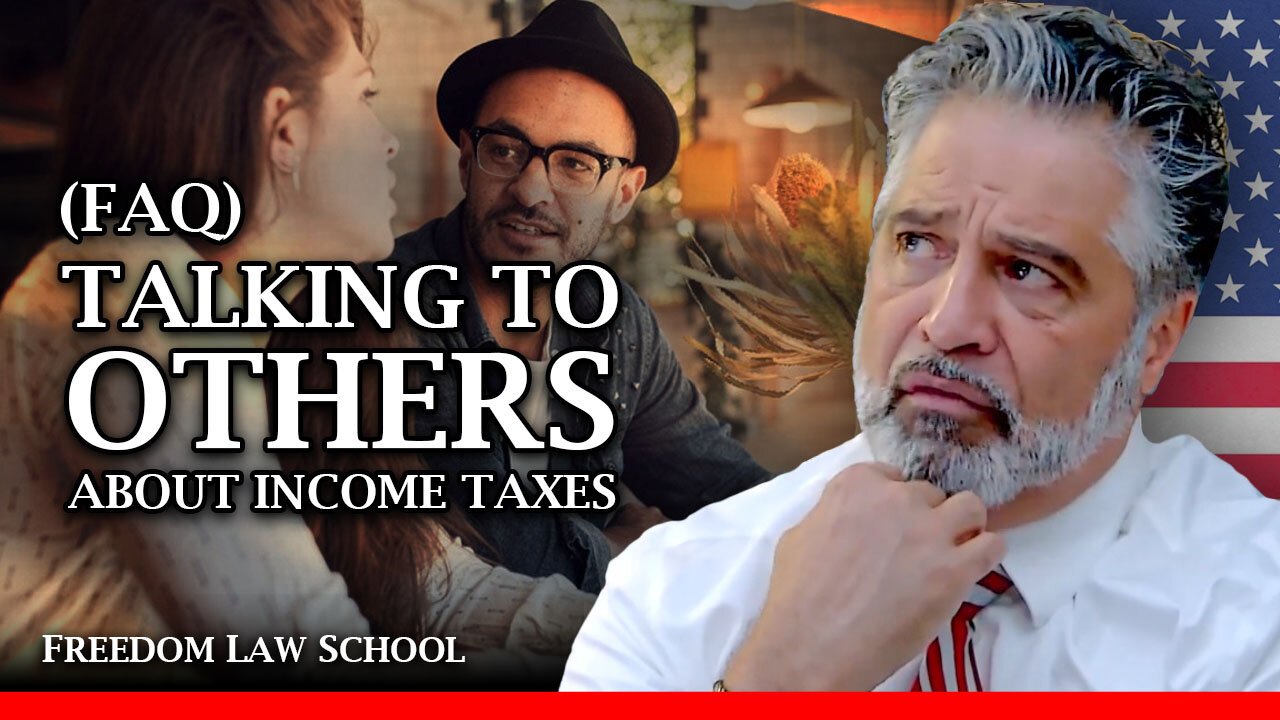 (FAQ) How to get others involved in the income tax conversation
