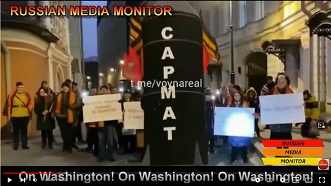 RALLY IN MOSCOW CHANTING "NUKE WASHINGTON 1 hr 30min