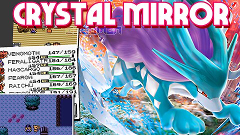 Pokemon Crystal Mirror - GBC ROM Hack new gym leaders, updated rival &rocket story, 251 pokemon, PSS