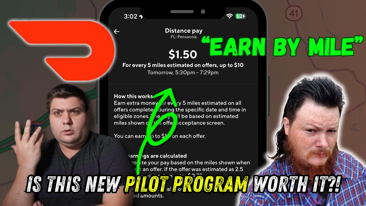 "Earn by Mile" Pilot Program on Doordash! The Drivers Speak Up!!