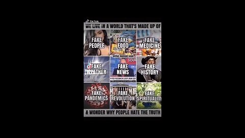 It’s All A Lie! Wake Up People! Much Love ❤️