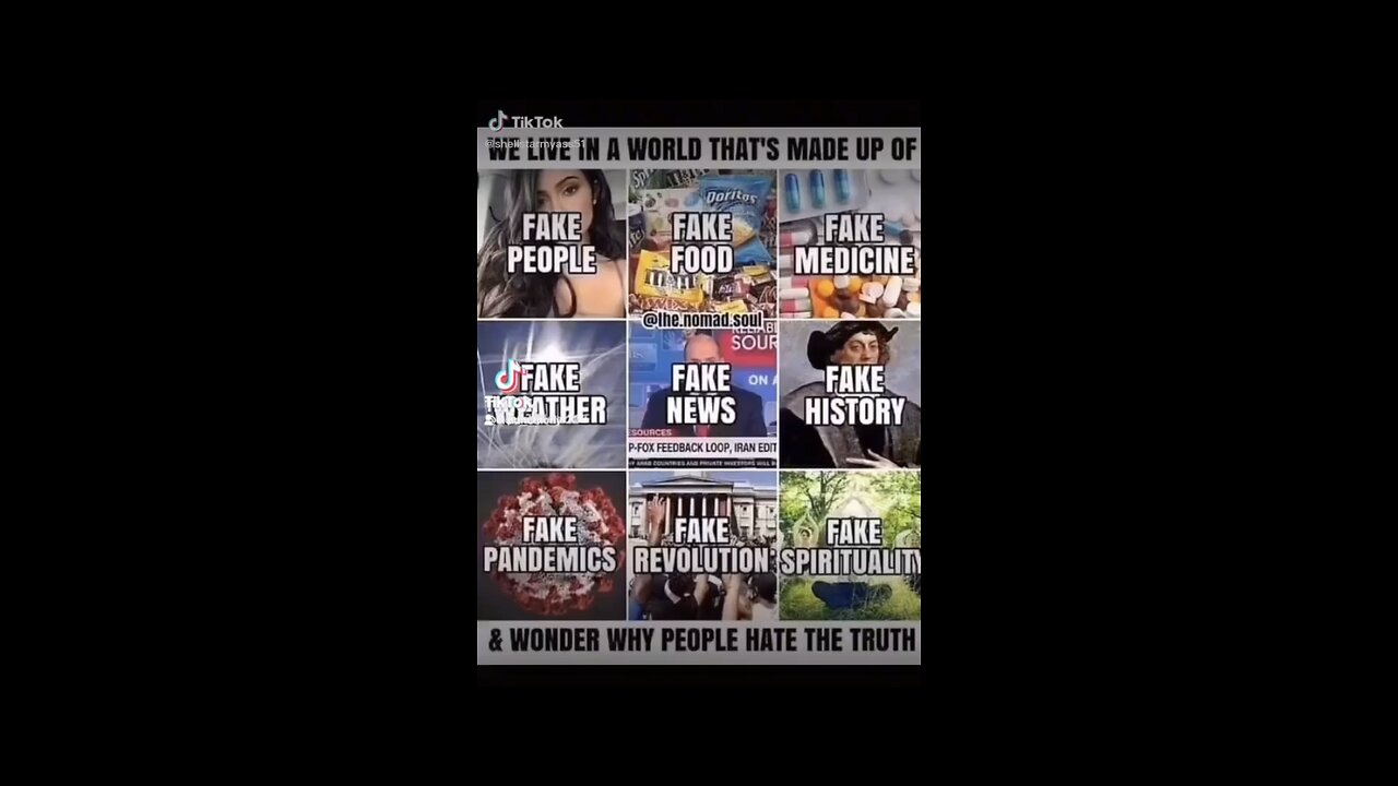 It’s All A Lie! Wake Up People! Much Love ❤️