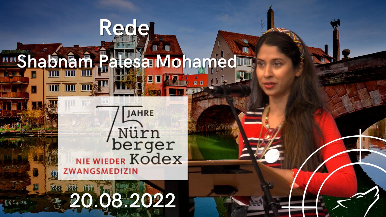 75 Jahre Nürnberger Kodex - Rede Shabnam Palesa Mohamed (englisch) - 20.08.2022