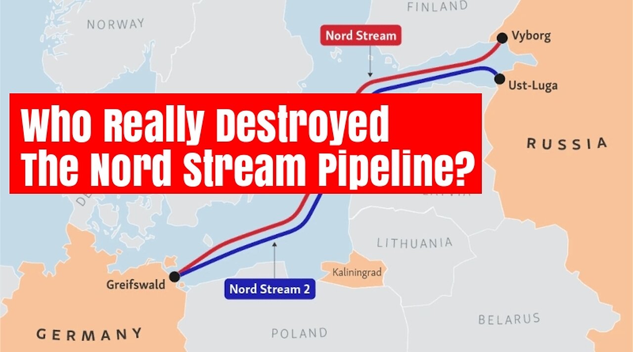 Who Really Destroyed the Nord Stream Pipeline? U.S. Largest Natural Gas Producer in the WORLD