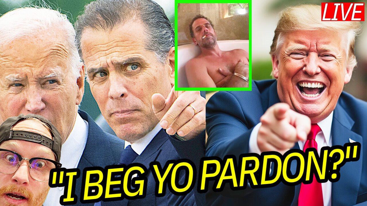 🚨 Trump Drops Pardon BOMBSHELL + GOP ROASTS Biden’s Hunter Drama! 🍿💥