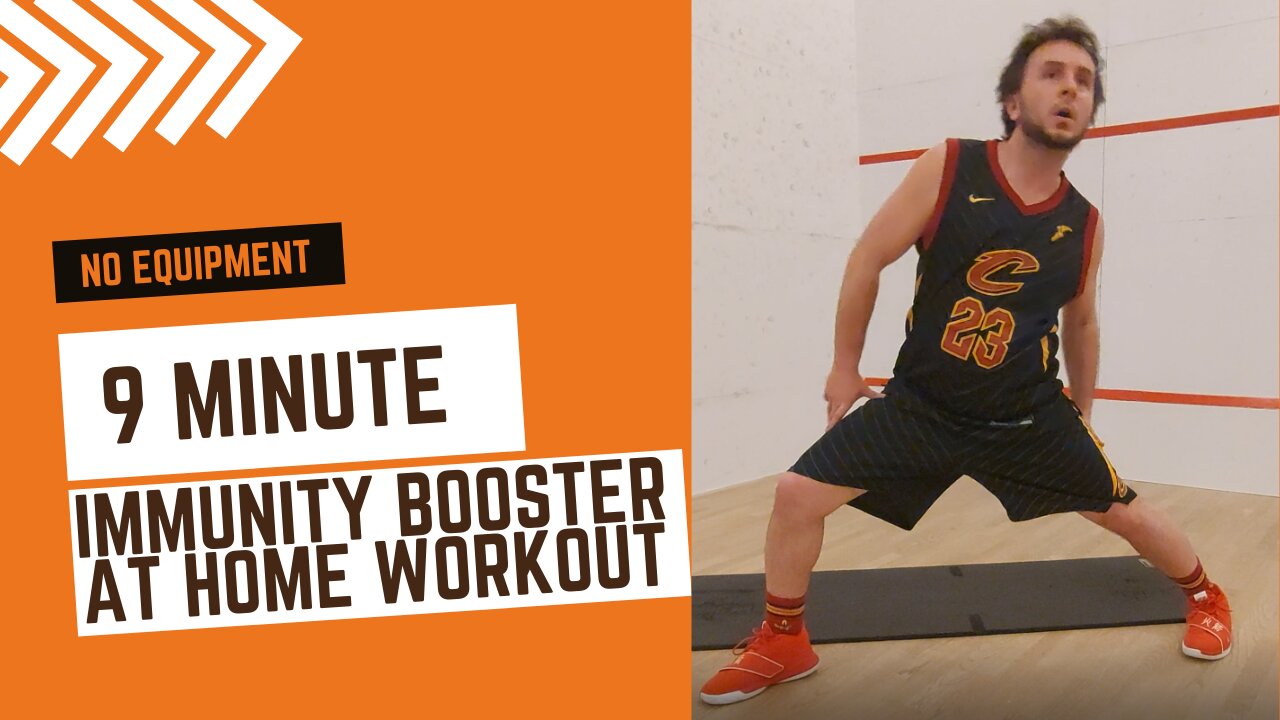 BOOST YOUR IMMUNITY WITH THIS AT HOME WORKOUT - GET FIT AND STAY HEALTHY