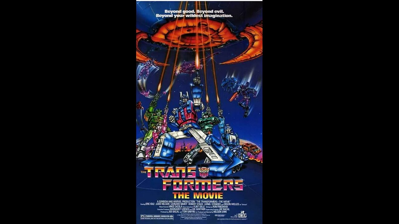 Transformers 4k Movie Review: Cartoon movie 1986