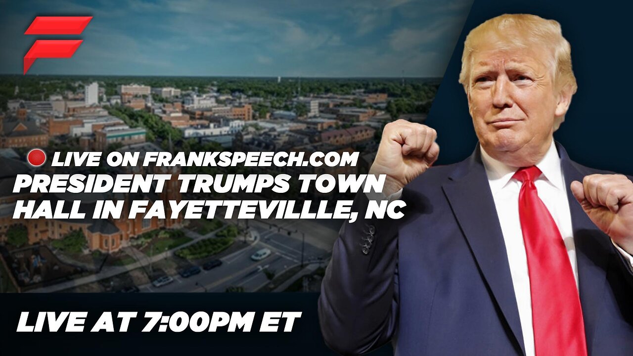 LIVE: PRESIDENT TRUMP TOWN HALL IN FAYETTEVILLE, NC | 4 OCTOBER 2024