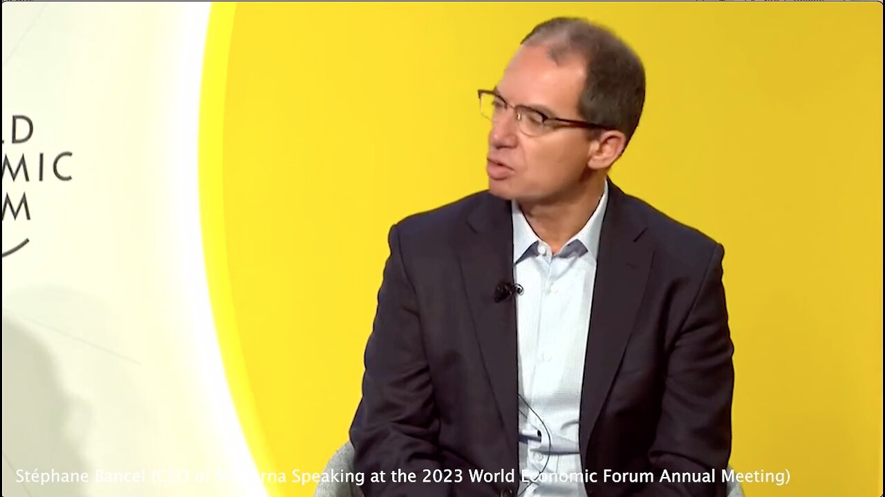 "Moderna Made $100,000 In 2019 for the Whole Year. I Remember Walking After DAVOS Into the Office of My Manufacturing & Asking How Can We Make A Billion Next Year? We Need to Make a Billion Next Year, There's Going to Be a Pandemic."