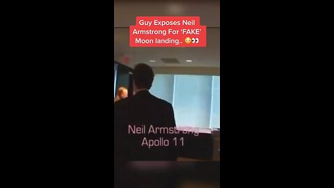 Neill Armstrong does not swear he was on moon