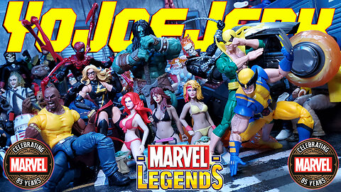 Marvel Legends 85th Anniversary Series Review * Ghost Rider * Wolverine * Iron Fist * Luke Cage