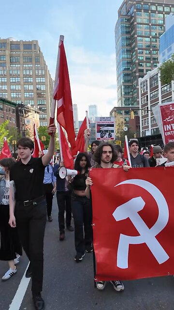 What a privilege to march the streets decreeing your love for Communism.