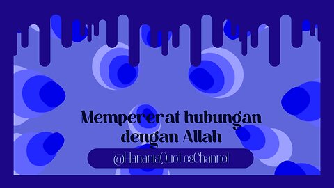Mempererat hubungan dengan Allah
