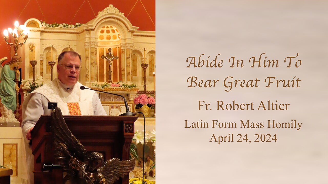 Abide In Him To Bear Great Fruit