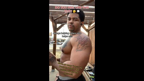 DO YOU FEEL LIKE THIS TOO?! 🤔 💭 | the best motivational bodybuilding rapper